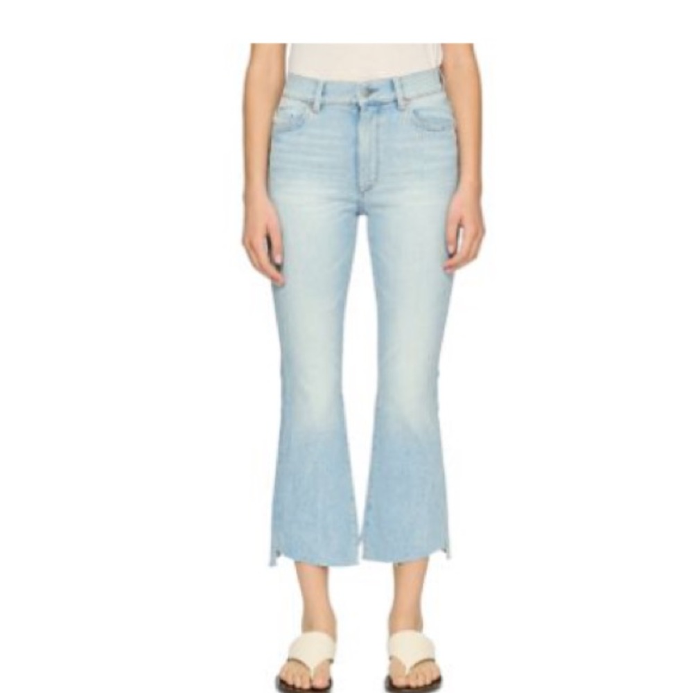 DL1961 Bridget high rise boot cut jeans in Monterey